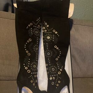 Black Over the Knee Boots